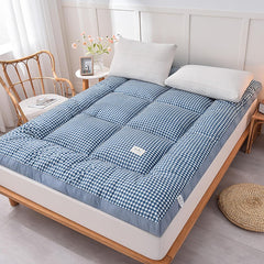 Japanese Futon Mattress, Floor Mat, Thick Sleeping Mat, Portable Roll-up Mattress, Single Double Full Size Dormitory Sofa Mattress, Guest Bed, Travel Mattre(Size:90x200cm/35x79inch,Color:Green)