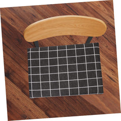 OUNONA Memory Seat Cushion Pad Chair Pad for Dining Kitchen Non-Slip Bottom Comfortable for Hardwood Metal Folding Chairs