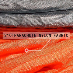 Hammocks for Camping 2 Person, Portable Hammock Foldable, Double Hammock Swing Chair for Adults, Hammock with Chains and Hooks, for Travel Patio Garden