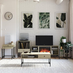 REALROOMS Brookville Coffee Table, Natural