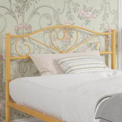 VECELO 14 Inch Twin Size Metal Platform Bed Frame with Headboard and Footboard, Heavy Duty Mattress Foundation with Steel Slats Support, No Box Spring Needed, Black