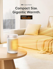 Dreo Space Heaters for Indoor Use, Portable Heater with Thermostat, 1-12H Timer, Eco Mode & Humidifiers for Bedroom, Top Fill 4L Supersized Cool Mist Humidifier with Oil Diffuser