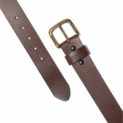 bridle leather classic buckle belt