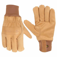 insulated gunn cut knit cuff work glove