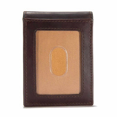 oil tan front pocket wallet