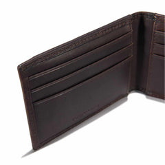 oil tan front pocket wallet