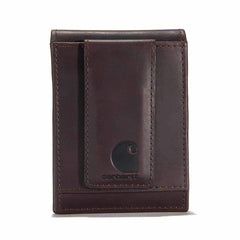 oil tan front pocket wallet