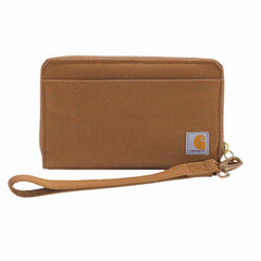women's nylon duck lay-flat clutch