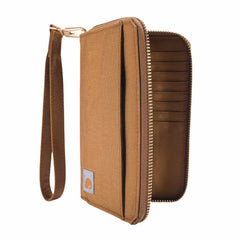 women's nylon duck lay-flat clutch