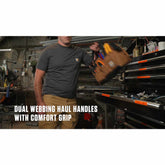 14-inch 25 pocket heavyweight tool bag