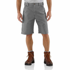 loose fit canvas utility work short