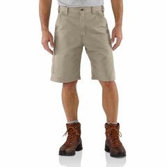 loose fit canvas utility work short