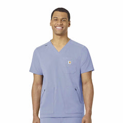 rugged flex® peak 5-pocket v-neck scrub top
