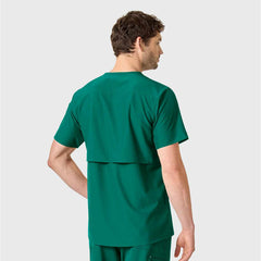 force liberty twill chest pocket scrub top