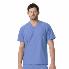 force liberty twill chest pocket scrub top