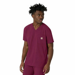 force cross-flex men's v-neck scrub top