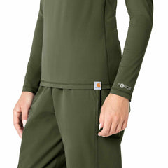 women's force sub-scrubs performance long sleeve tee