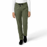women's straight leg scrub pant