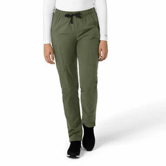 women's straight leg scrub pant