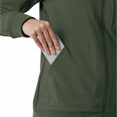 women's force cross-flex lightweight scrub jacket