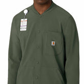 force cross-flex men's shirt scrub jacket