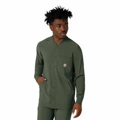 force cross-flex men's shirt scrub jacket