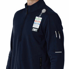 rugged flex® rscu scrub half zip