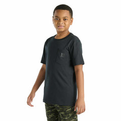 kids' short sleeve tonal pocket t-shirt (toddler/child/youth)