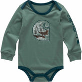 boys' long sleeve duck "c" bodysuit (baby)