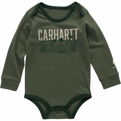 boys' long sleeve dog bodysuit (baby)