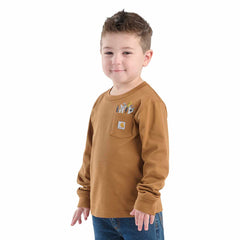 boys' long sleeve tool pocket t-shirt (toddler)