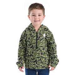 boys' long sleeve half-zip camo sweatshirt (baby/toddler)