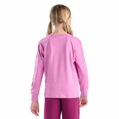 girls' long sleeve core logo t-shirt (toddler/child/youth)