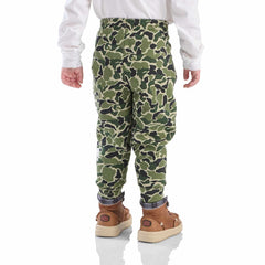 boys' elastic waistband fleece camo logo sweatpants (baby/toddler)
