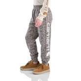 boys' elastic waistband fleece camo logo sweatpants (child/youth)