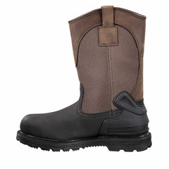 heritage waterproof insulated 11" steel toe wellington