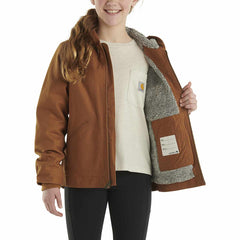 girls' sierra sherpa-lined jacket (child/youth)