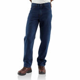 flame-resistant signature denim jean-relaxed fit