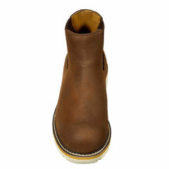 chelsea steel toe wedge work boot