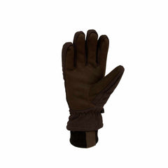 women's insulated duck/synthetic leather knit cuff glove