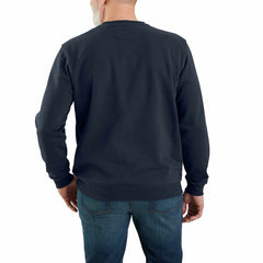 loose midweight crewneck sweatshirt