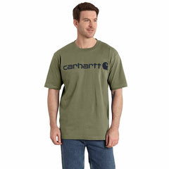 loose fit heavyweight short-sleeve logo graphic t-shirt