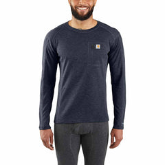 men's base layer thermal shirt - carhartt force® - heavyweight - synthetic-wool blend