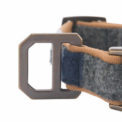 nylon duck blanket stripe dog collar