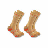 midweight synthetic-wool blend boot sock 2-pack