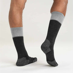 carhartt force® midweight steel toe crew sock 2-pack