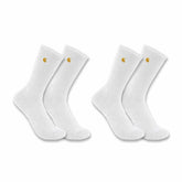 women's carhartt force® midweight crew sock 2-pack
