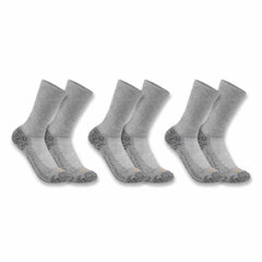 carhartt force® midweight crew sock 3-pack
