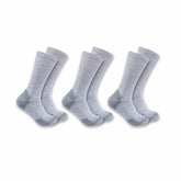 midweight cotton blend crew sock 3-pack