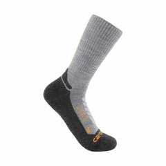 midweight synthetic-merino wool blend trail crew sock